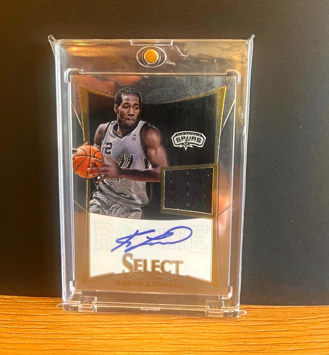 Panini Kawhi Leonard Basketball Autographed Sports Trading Cards