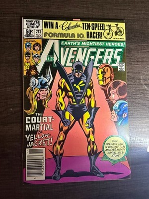 The Avengers #213   Marvel (1981) 8.5 VF+