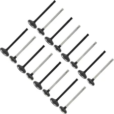 16Pcs Intake Exhaust Engine Valves Replacement for GM 2.0/2.2/2.4 Ecotec DOHC