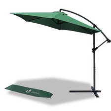 VOUNOT® Ombrellone da Giardino Diametro 3M Ombrellone Decentrato Parasole con