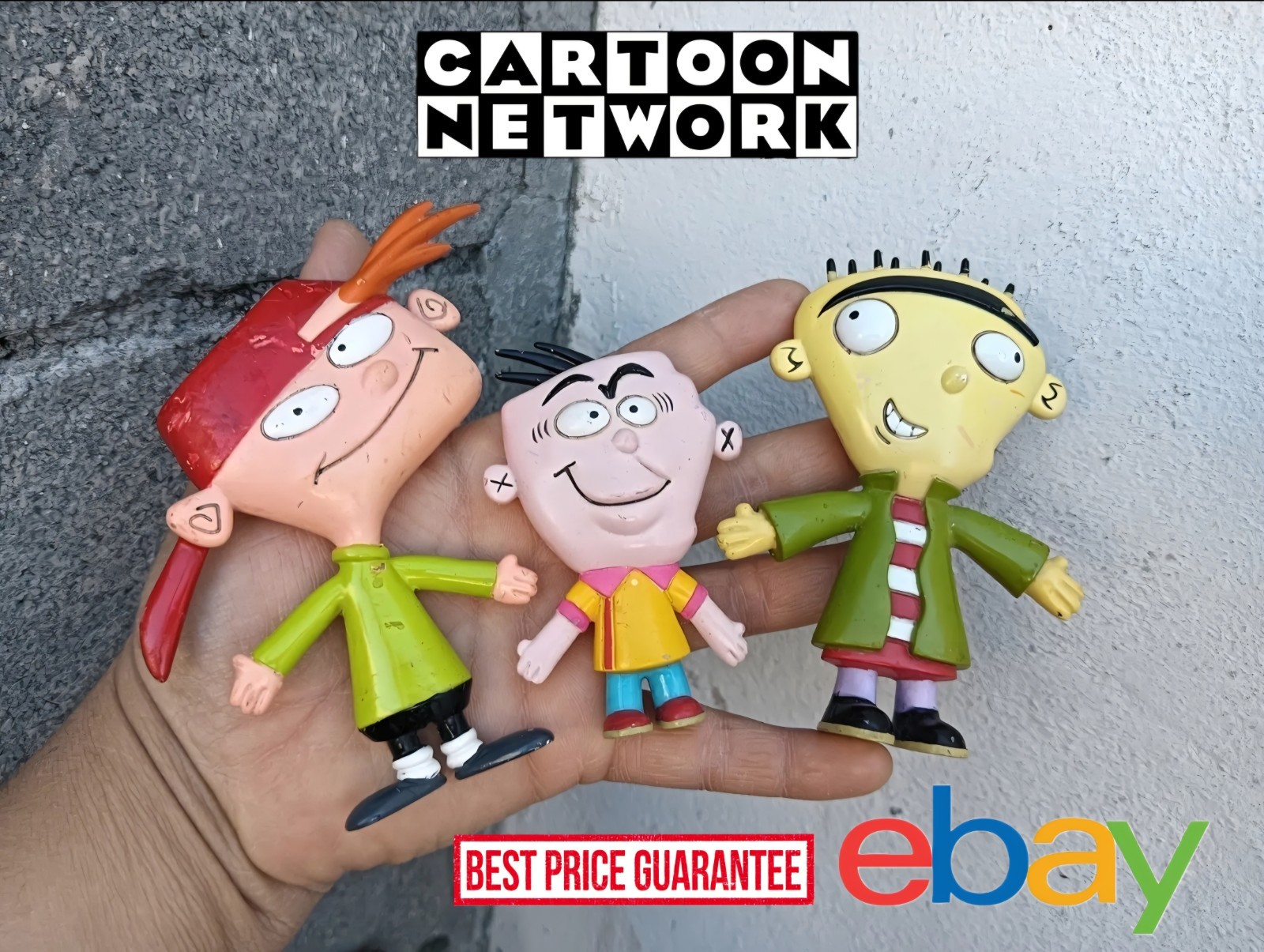 Cartoon Network Ed Edd & Eddy Exclusive CN Store / Bendable / 2000 / US Seller✅️