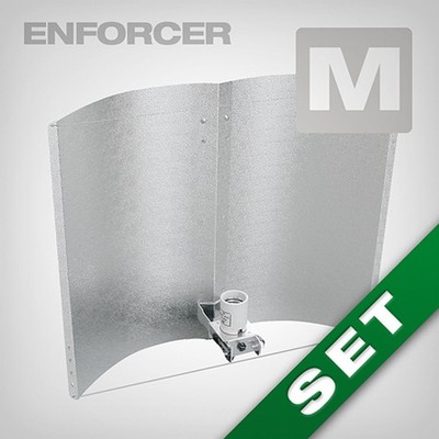 Adjust-A-Wings Enforcer Medium mit E40 Fassung Reflektor Grow NDL MH