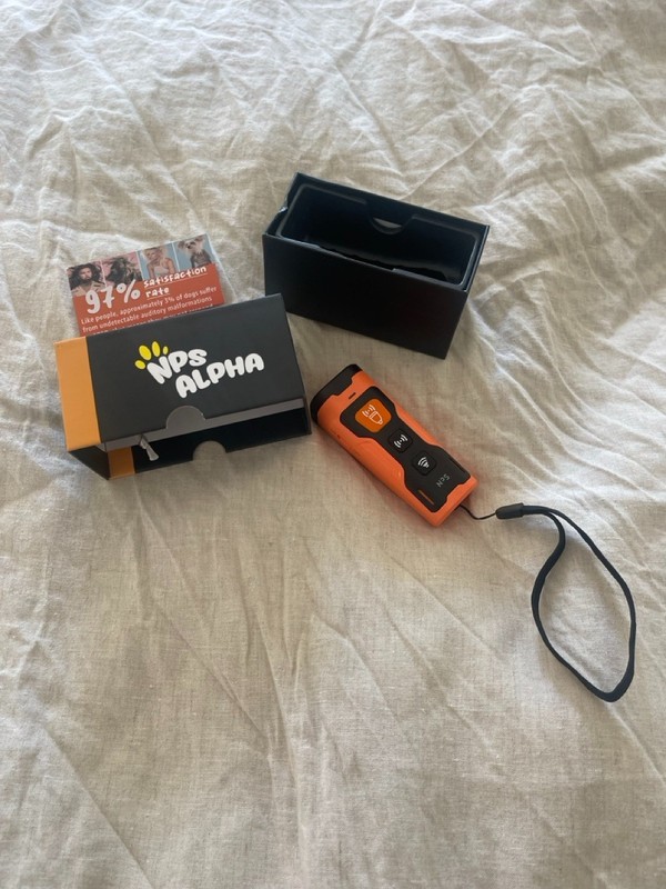 NPS Alpha Dog Behavior Trainer Anti Bark Handheld BARELY USED