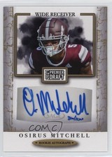 2021 Sage Premier Draft Auto Gold 36/100 Osirus Mitchell #A74 Auto 0q3
