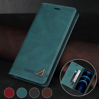 Magnetic Wallet Case Leather Flip Cover for Samsung Galaxy Note20 Ultra 10+ 9 8