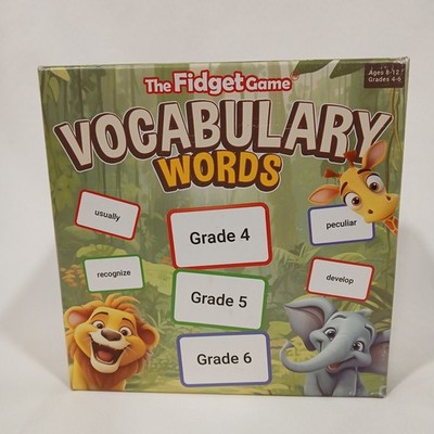 Vocabulary Words Fidget Game Age 8-12 Learning Fun Grade 4-6 Educational EUC
