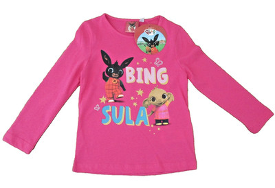 %%% Bing Bunny - Mädchen  Langarm-Shirt Gr. 116   Bing und Sula Design - -