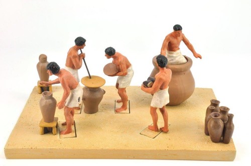 Diorama Straßenszene Dell' Altes Ägypten - Manufaktur Der Bier - Prado AEG000