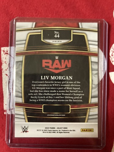 2022 Panini Select WWE Concourse Silver Prizm #44 Liv Morgan  mint (Raw) - Bild 2 von 2