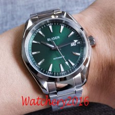 NH35A Sapphire Crystal Automatic Men's Watch Black/Blue/Green Dial Date 40mm