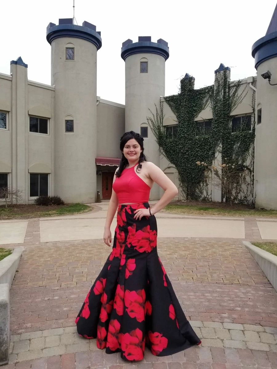 Halter top gown top