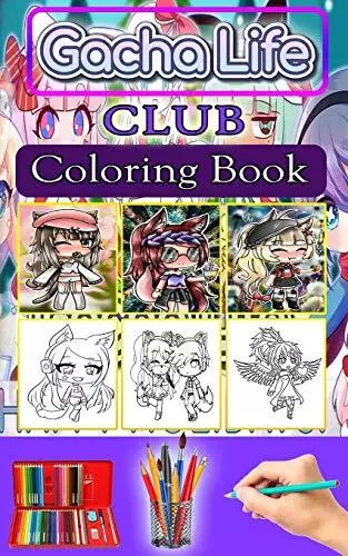 Gacha Life Coloring Book: : Gacha Club, Gacha World (Paperback