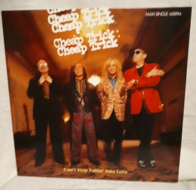 Cheap Trick - Cant Stop Fallin Into Love - LP / Vinyl / Single