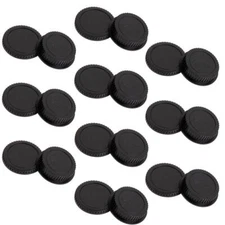 10~50PCS Rear Lens Cap + Front Body Cap Cover for Canon EOS EFS EF EF-S Mount EF