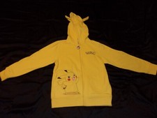 Pok mon pikachu Youth Size Medium hoodie by Mad Engine VG Cond.