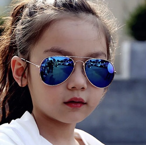 New Pilot Sunglasses For Kids Boys Girls Baby Children Toddler Eye Glasses - Picture 2 of 6