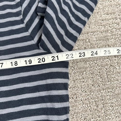 Ralph Lauren Denim & Supply Hoodie Medium M blau grau gestreiftes Sweatshirt Herren - Bild 6 von 14