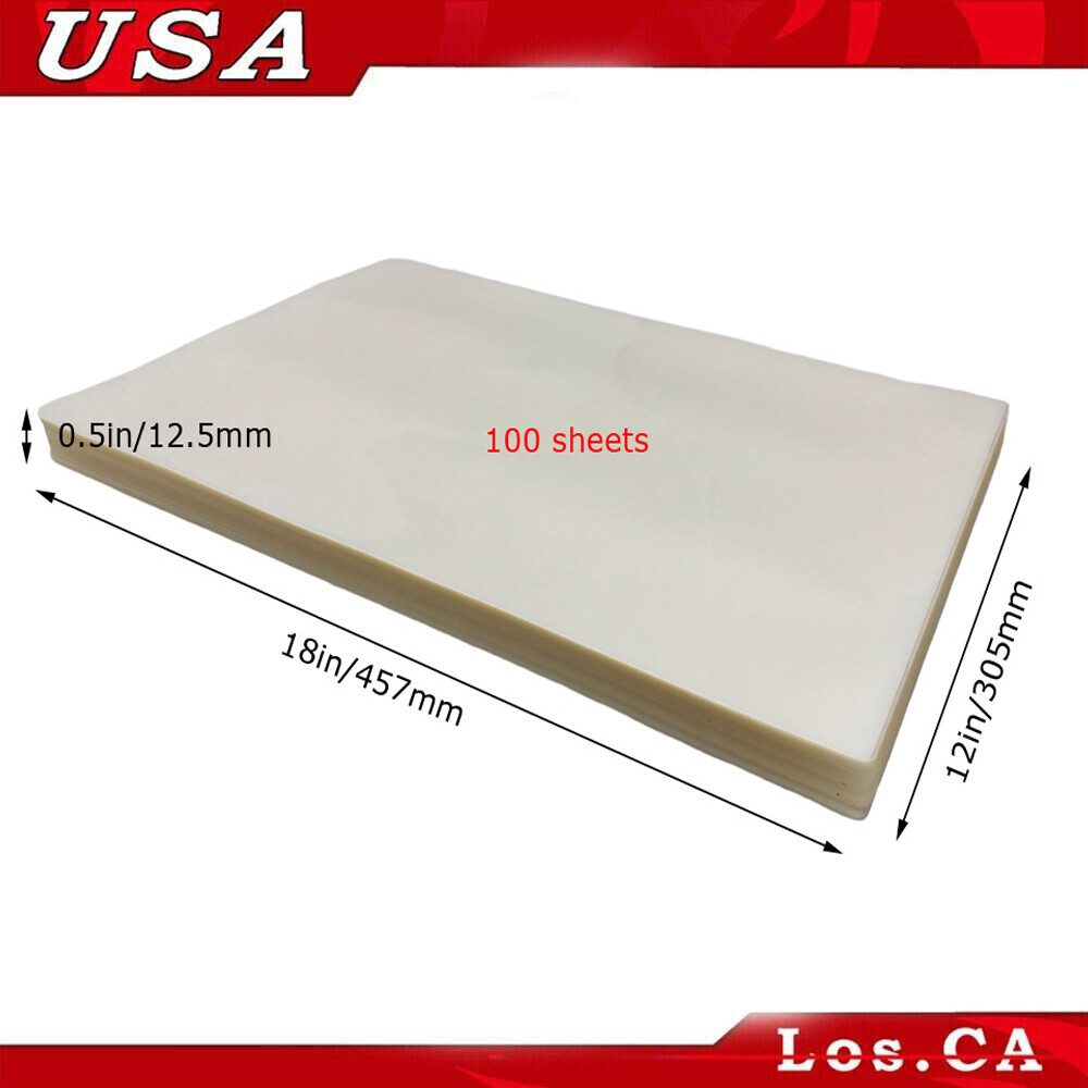 5MIL 100 Sheets 12x18