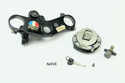 Yamaha YZF-R1 RN04 - upper triple clamp lock set N45E | eBay Australia