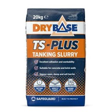 Drybase TS Plus Tanking Slurry 20kg Grey - Waterproofing & Damp Proofing