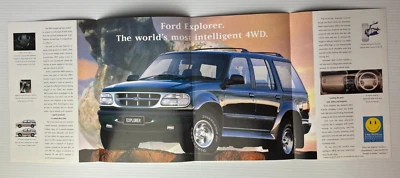 FORD Explorer 4WD 4-pg Fold Out Brochure 1997 Vintage Original PRINT AD - image 1 of 4