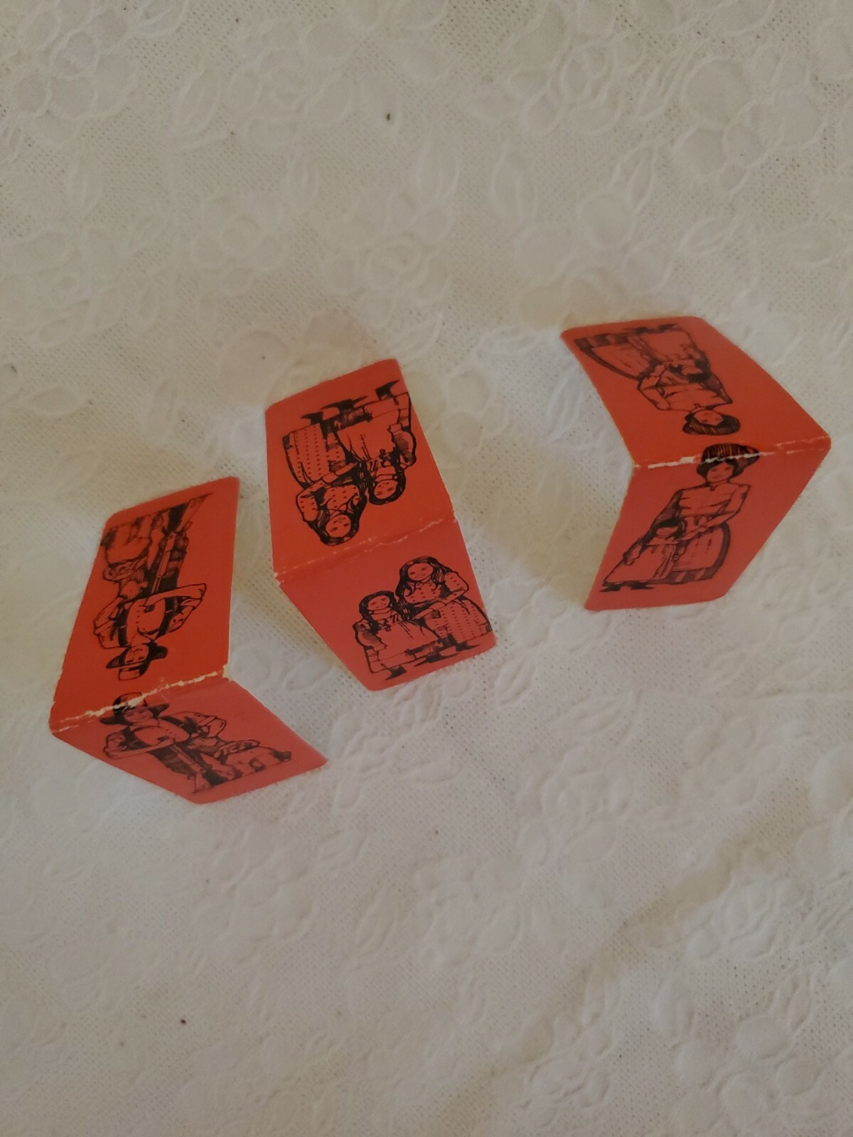 Replacement Charactor Pieces Little House on the Prairie Board Game Parker Bros