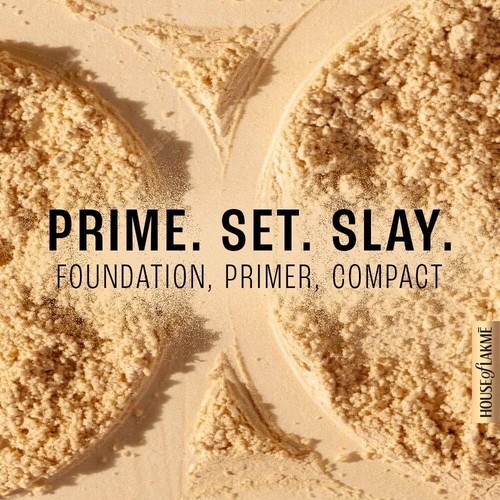 3x Lakme 9 to 5 Primer with Matte Powder Foundation Compact, Ivory Cream, 9g - Picture 5 of 7