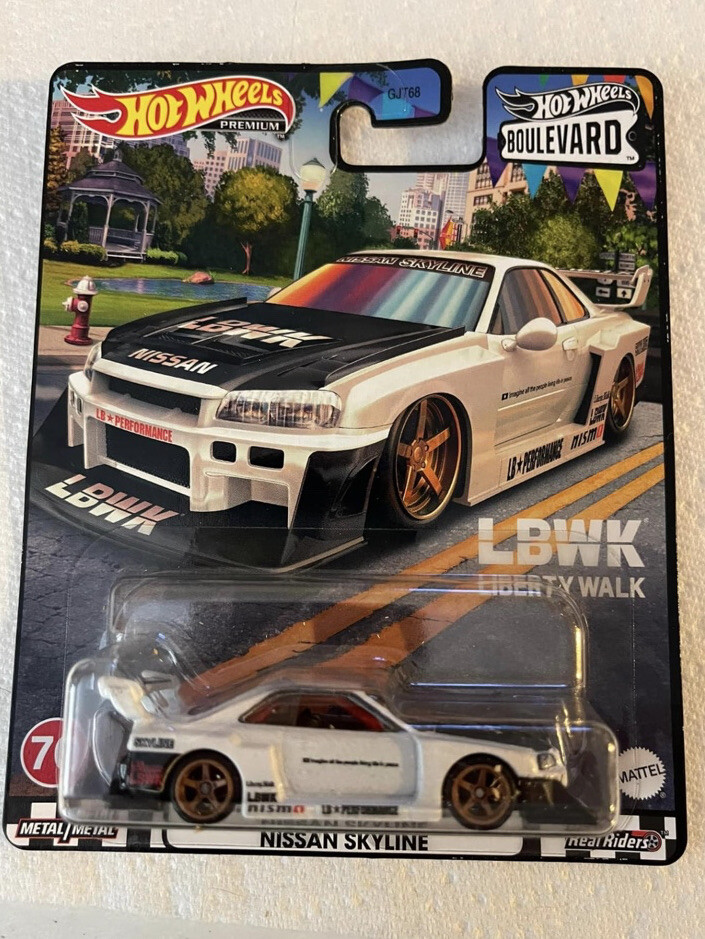 Hot Wheels LBWK Liberty Walk サイン入り Leen Customs Limited LBWK set bundle Nissan GTR Liberty Walk