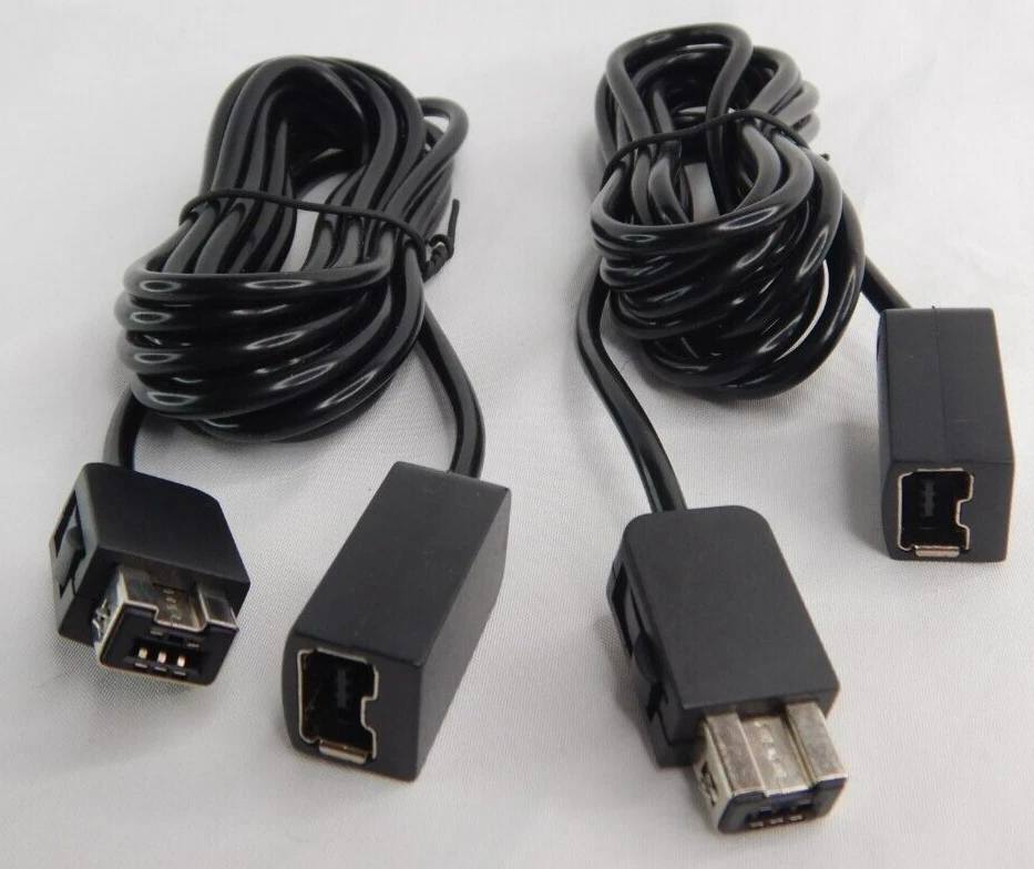 2 Pack 10Ft each NES Classic Controller Extension Cables for Super Nintendo SNES - Image 2 of 4