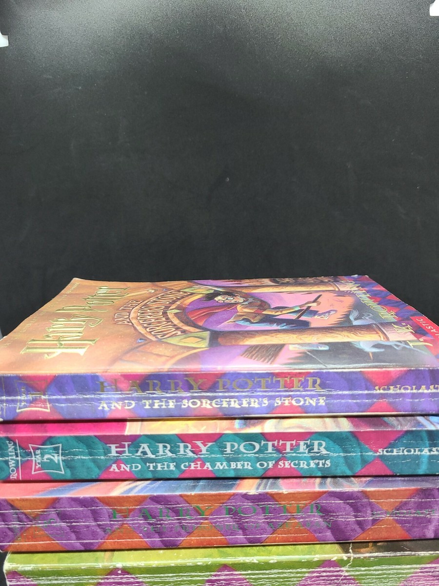 Harry Potter Set of Soft Cover Books Volumes 1-6 Paperback Book