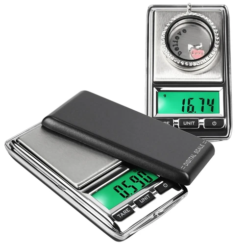 Digital Scale 500g/0.1g Mini Pocket Jewelry Gold Silver Coin Gram Herb Grain LCD