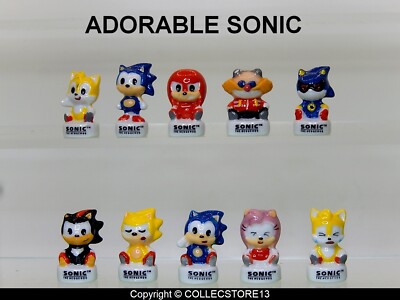 SERIE COMPLETE DE FEVES ADORABLE SONIC 2024