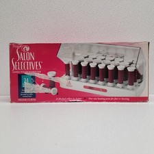 Vintage Salon Selectives Gentle Touch Hairsetter Flocked Rollers SSFS-24/523