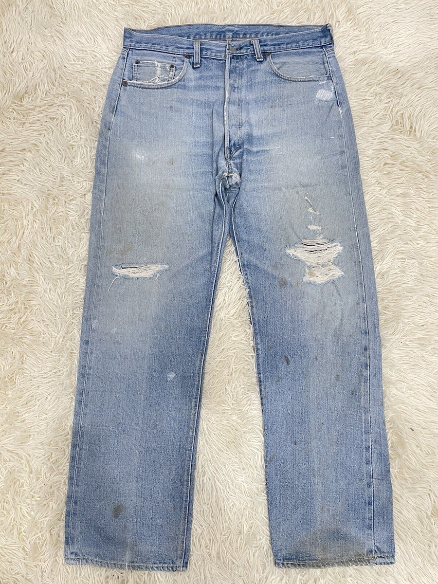 70s Levis 501 Button Stamp 6 Selvedge Denim (24-220) | eBay 70s Levis 501 Button Stamp 6 Selvedge Denim (24-220) | eBay
