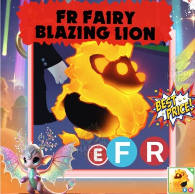 (Fast Shipping)Fr Blazing Lion(Fly/ride) Adopt Pet Cheap For Sale/ Trusted Store