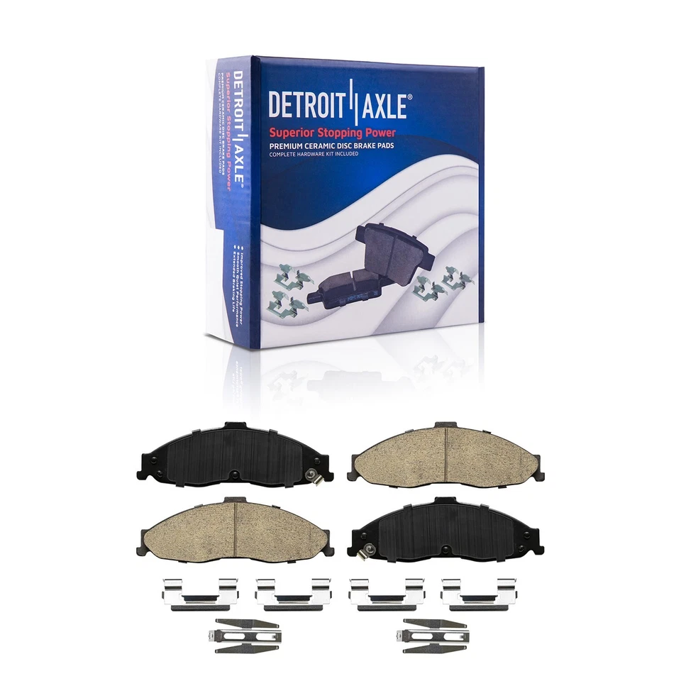 Front Rear Drilled Brake Rotors Pads for 1998-2002 Chevy Camaro Pontiac Firebird - Image 4 of 4