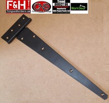 14" Tee Hinge Pair Black Clearance
