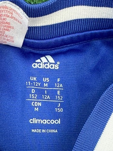 Chelsea FC 2013-14 Home T-Shirt Adidas Kit | Child Boys 12 Years Football Top 21 - Picture 5 of 10