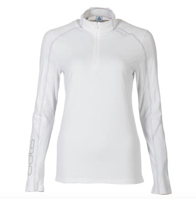Odlo Sillian Women's Functional Shirt UV 50+ Long Sleeve White Size S, M or XL