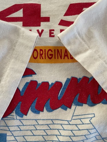 VINTAGE 90's ORIGINAL TOMMY'S HAMBURGERS L.A. T-SHIRT XL / 2XL DODGERS LAKERS - Picture 4 of 7