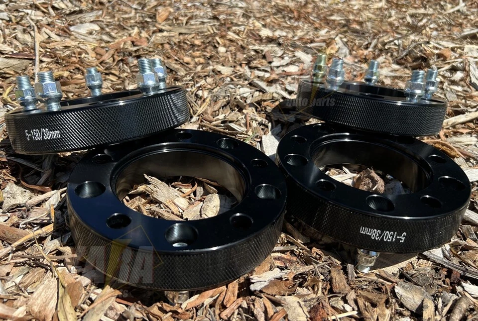 4 espaciadores de rueda 1,5-38 mm 5x150 para Toyota LandCruiser 78 - vagón, Ute, tropa Foto 2 de 4