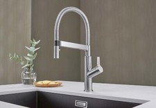 Blanco Solenta-S Sensor-chrome Kitchen sink Mixer Tap with a Pull-Out spout