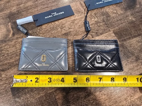 2 porta carte Marc Jacobs nero e grigio scuro M0015780 - Foto 2 di 3