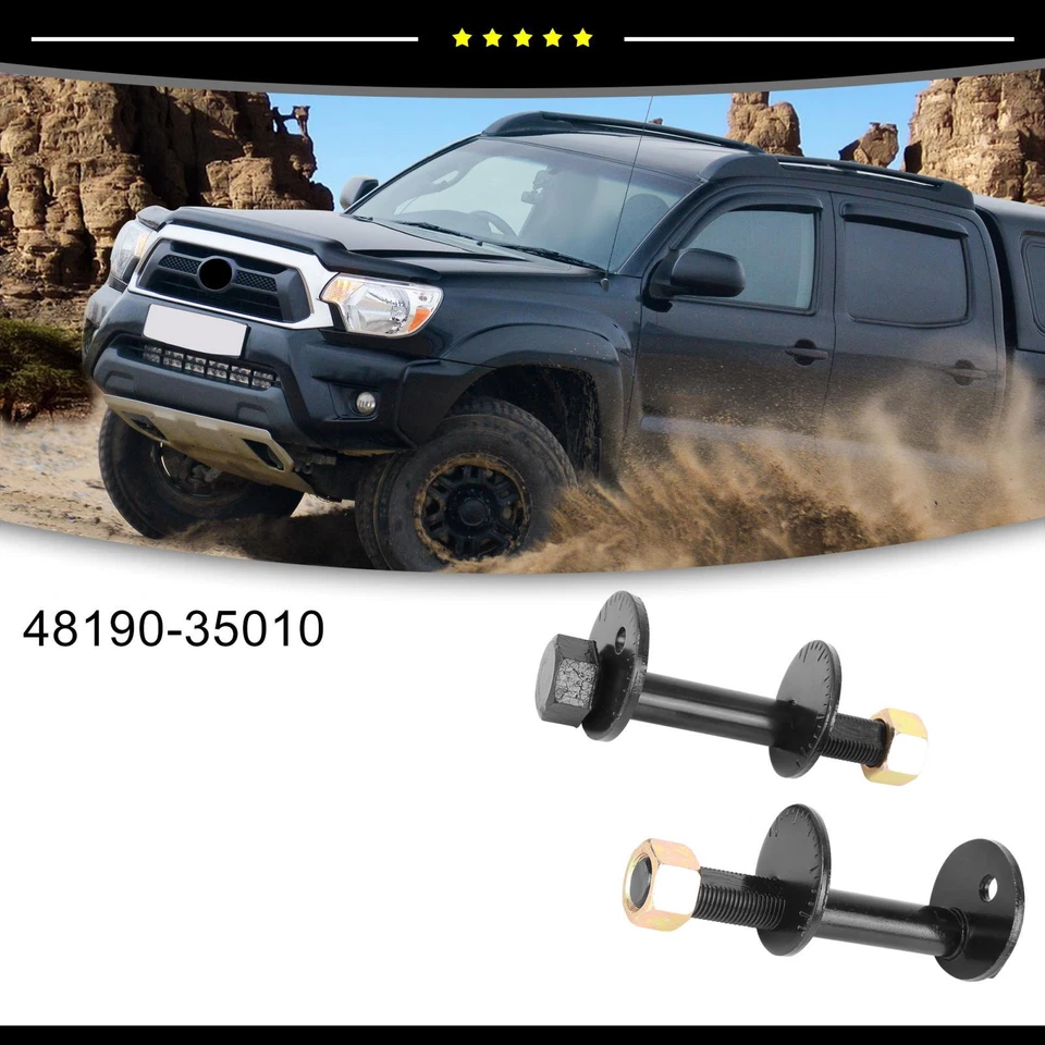 4819035020 M16x1.5 Lower Control Arm Camber Bolt 2/lot Fit for Toyota T100 93-98 - Image 2 of 4