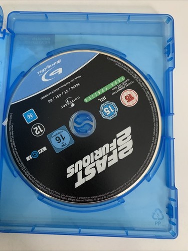 2 Fast 2 Furious (Blu-ray, 2003) Eva Mendes, Cole Hauser, Paul Walker Region B - Picture 3 of 3