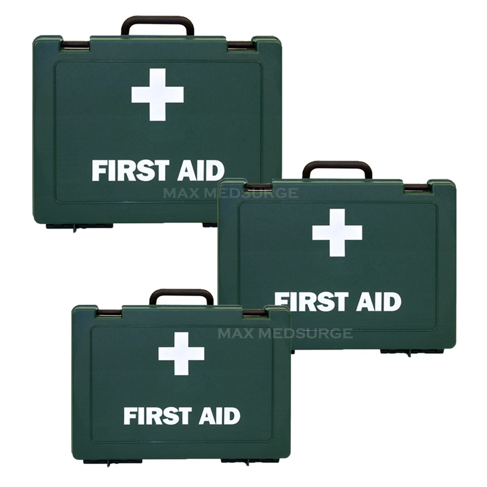 EZY-AID® Ezy-Aid EMPTY First Aid Box - Various Sizes - Wall Bracket Option, HIGH QUALITY