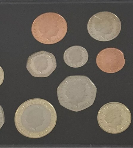 2010 The Royal Mint Regno Unito Regno Unito Dodici 12 monete proof set collezione - Foto 11 di 13