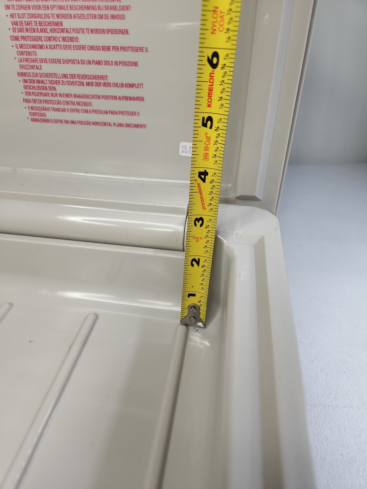 Brinks Home Security Lock Box Fire Safe Rated 1/2 Hour W 2 Keys Class 350 eBay