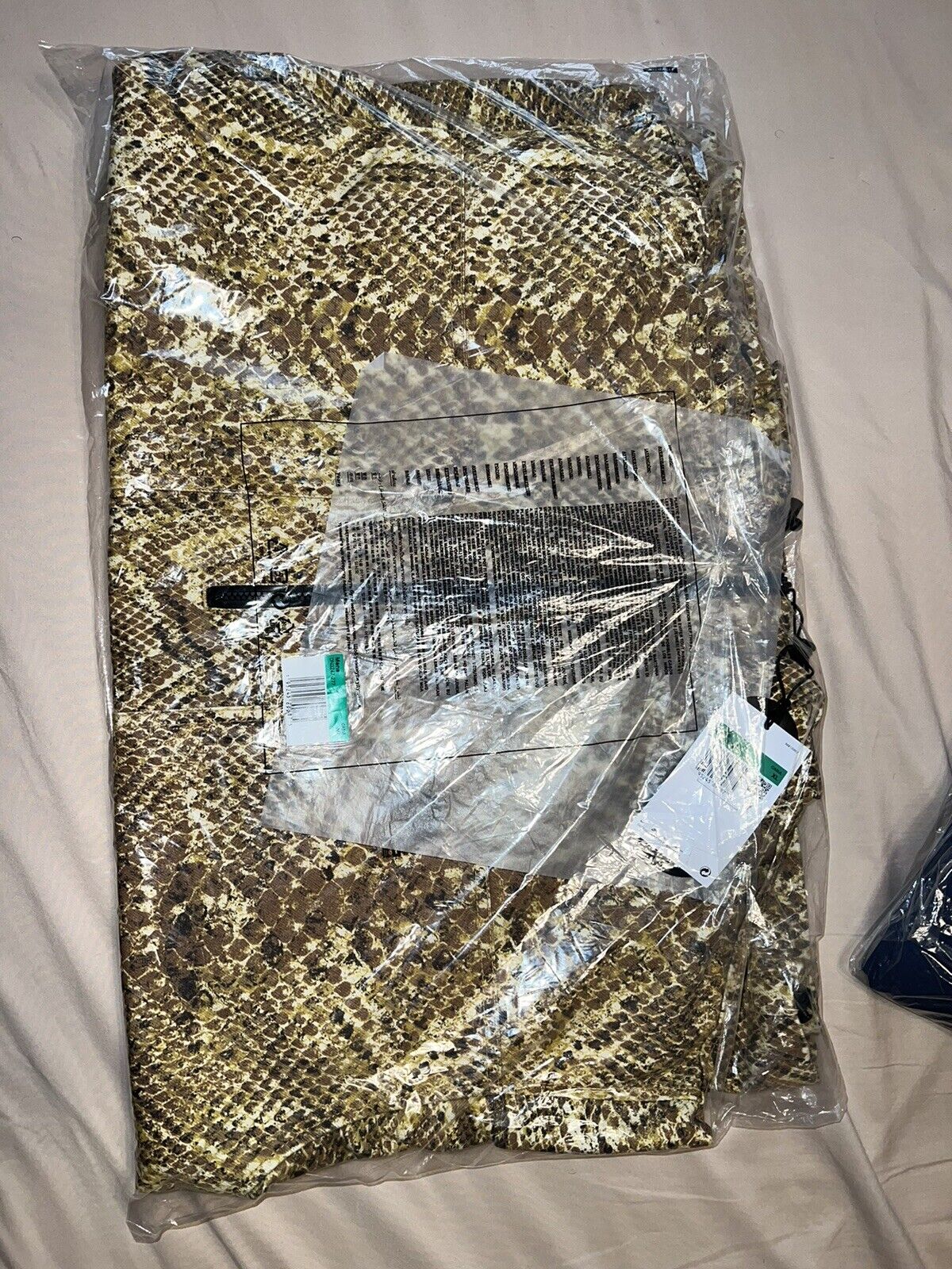 Supreme Nike ACG Denim Pullover, Gold Snakeskin, Size XL | eBay