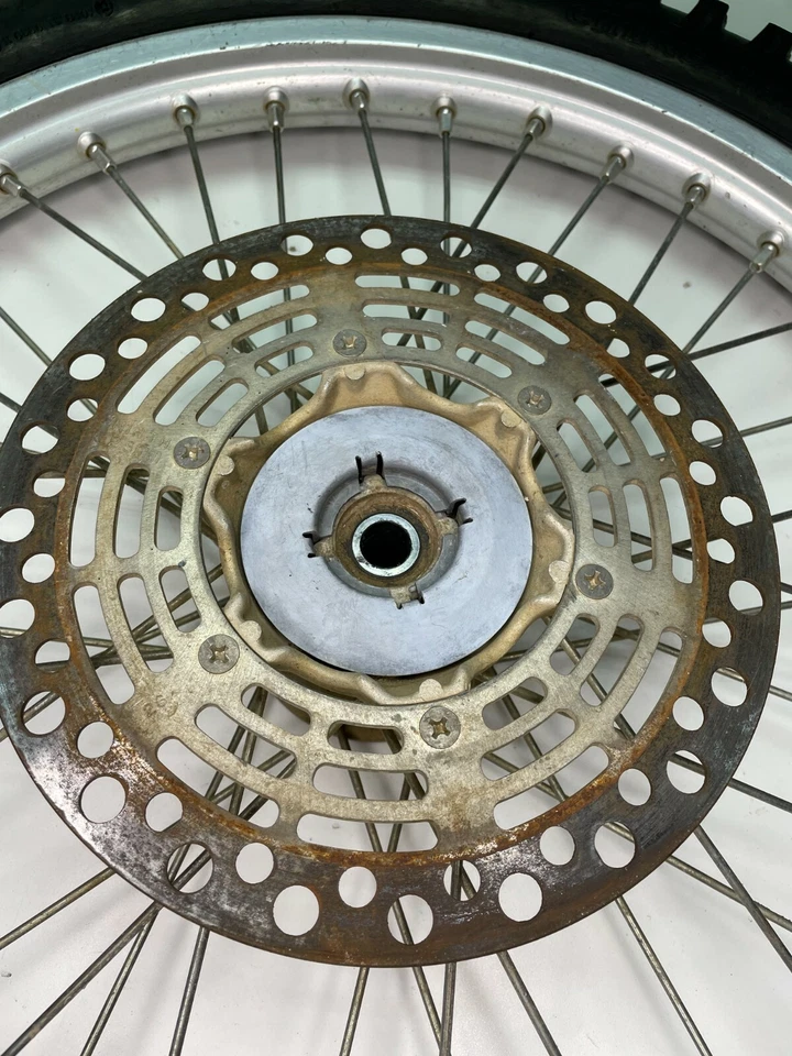 Llanta de cubo de rueda delantera Suzuki RM125 RM 125 EXCEL 1994 Foto 2 de 4